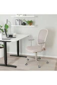 Ergonomik Çalışma Sandalyesi, Siyah-Bej, Kolçaklı - 6