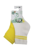 Nessiworld   Derby Bamboo 2'Li Çorap 68386 Ekru Sarı - 1