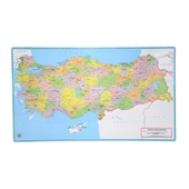 LCSH001 Laço Siyasi Harita Çerçeveli Puzzle - 1