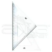 Hatas Teknik Okul Öğrenci Gönye Seti 21cm/60-45 - 1