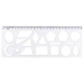 Hatas Geometrik Şekiller Şablonu 25 cm 02285 thumbnail 2