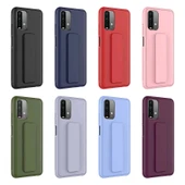 Xiaomi Redmi Note 10 Kılıf Zore Qstand Kapak - 3