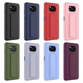 Xiaomi Poco X3 Kılıf Zore Qstand Kapak - 3
