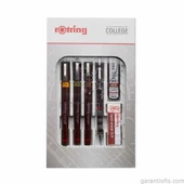 Rotring S0699370 İsograf Pergelsiz Rapido Kalem Set Kolej Set thumbnail 1