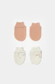 Nessiworld Bibaby Biorganic Teach Me 2'Li Bebe Eldiven 72240 Red - 1