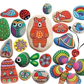 5307 Kumtoys Taş Boyama - Stone Painting / +6 yaş - 4