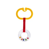 BabyJem Çıngıraklı Puset Halkası 876 Sarı - 1