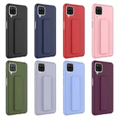 Galaxy A12 Kılıf Zore Qstand Kapak - 3