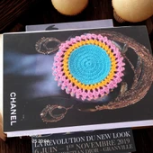 Renkli Bardak Altlığı Sunumluk ve Cupcake - 3