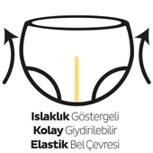 Nessiworld  Natural Bebek Bezi Fırsat Paketi 1 Beden 50 Adet - 2