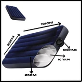 Uyguna-Yakala Tek Kişilik XL - 99cm Şişme Kamp Yatağı -TAK.076 - 1