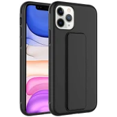 Apple iPhone 11 Pro Max Kılıf Zore Qstand Kapak - 1