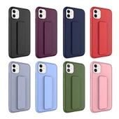 Apple iPhone 12 Kılıf Zore Qstand Kapak - 3