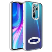 Xiaomi Redmi Note 8 Pro Kılıf Kamera Korumalı Logo Gösteren Zore Omega Kapak - 1