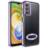 Galaxy A04S Kılıf Kamera Korumalı Logo Gösteren Zore Omega Kapak - 1