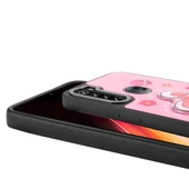 Xiaomi Redmi Note 8 Kılıf Parlayan Kabartmalı İkonik Figürlü Zore Amas Silikon Kapak - 4