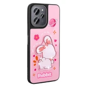 Xiaomi Redmi 12 4G Kılıf Parlayan Kabartmalı İkonik Figürlü Zore Amas Silikon Kapak - 2