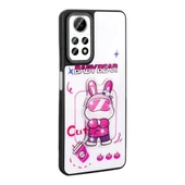 Xiaomi Redmi Note 12 Pro 4G Kılıf Parlayan Kabartmalı İkonik Figürlü Zore Amas Silikon Kapak - 7