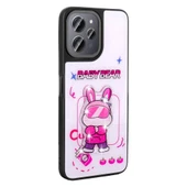 Xiaomi Redmi 12 4G Kılıf Parlayan Kabartmalı İkonik Figürlü Zore Amas Silikon Kapak - 3