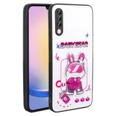 Galaxy A50 Kılıf Parlayan Kabartmalı İkonik Figürlü Zore Amas Silikon Kapak - 1