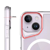 Apple iPhone 13 Kılıf Zore M-safe Şarj Özellikli T-Max M-safe Kapak - 7