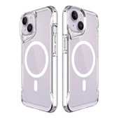 Apple iPhone 15 Plus Kılıf Zore M-safe Şarj Özellikli T-Max M-safe Kapak thumbnail 8