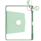 Apple iPad Pro 11 2018 Kılıf Zore Termik Kalem Bölmeli Dönebilen Standlı Kılıf thumbnail 10