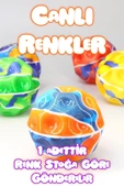 3lü Yükseğe Zıplayan Top Moonball Galaksi Uzay Ay Topu Aşırı Zıplayan Moonball Bahçe Oyuncağı - 4
