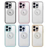 Apple iPhone 13 Pro Max Kılıf Kamera Korumalı Logo Gösteren Zore Esta Kapak - 2