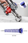 Dyson Uyumlu V6 Dik Süpürge Ön Filtresi, 4 ADET - 4