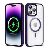 Apple iPhone 14 Pro Max Kılıf M-safe Wireless Şarj Özellikli Silikon Zore Ege Kapak - 1