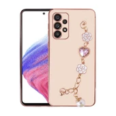 Galaxy A13 4G Kılıf El Tutamaçlı Kamera Korumalı Zore Taka Silikon Kapak - 1