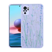 Xiaomi Redmi Note 10 Kılıf Simli Desenli Kamera Korumalı Parlak Zore Popy Kapak - 1