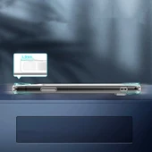 Apple iPhone 11 Kılıf Standlı Şeffaf Silikon Zore L-Stand Kapak - 8