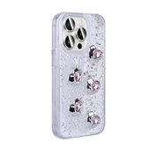 Apple iPhone 15 Pro Max Kılıf Airbagli Simli Arka Yüzey Zore Işıltı Silikon Kapak thumbnail 3