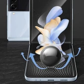 Galaxy Z Flip 4 Zore Narr Tpu Ön Arka Body Ekran Koruyucu thumbnail 9