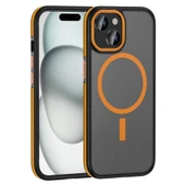 Apple iPhone 14 Kılıf M-safe Şarj Özellikli Mat Görünümlü Zore Ant Kapak - 1