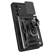 Galaxy A15 Kılıf Magnetik Standlı Kamera Korumalı Zore Sürgülü Vega Kapak thumbnail 9