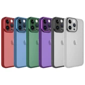 Apple iPhone 14 Pro Max Kılıf Kamera Korumalı Transparan Zore Post Kapak thumbnail 2