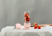 Yasomi Taşınabilir Kablosuz Şarjlı Cam El Blenderi Pembe (Yasomi Türkiye Garantili) - 4