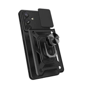 Galaxy A54 Kılıf Magnetik Standlı Kamera Korumalı Zore Sürgülü Vega Kapak - 8