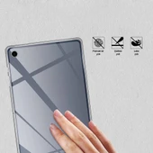 Galaxy Tab A9 Plus Kılıf Zore Tablet Süper Silikon Kapak - 4