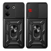 Tecno Camon 20 Kılıf Magnetik Standlı Kamera Korumalı Zore Sürgülü Vega Kapak thumbnail 6