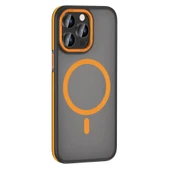 Apple iPhone 14 Pro Max Kılıf M-safe Şarj Özellikli Mat Görünümlü Zore Ant Kapak - 2
