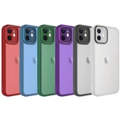 Apple iPhone 11 Kılıf Kamera Korumalı Transparan Zore Post Kapak - 2