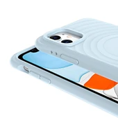 Apple iPhone 11 M-safe Şarj Özellikli Airbagli Mat Görünümlü Zore Hepi Kapak thumbnail 10