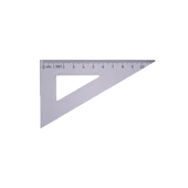 Hatas Öğrenci Gönyesi(36 adet) 60 Derece Plastik 12 CM 0724 - 1