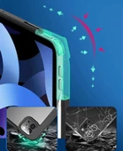 Apple iPad Air 11 2024 Kılıf Zore Nort Arkası Şeffaf Standlı Kılıf thumbnail 10