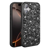 Apple iPhone 16 Kılıf Parlak Taşlı Tasarım Zore Pırlanta Kapak - 6