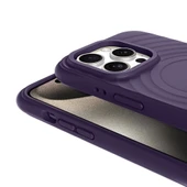 Apple iPhone 15 Pro M-safe Şarj Özellikli Airbagli Mat Görünümlü Zore Hepi Kapak - 10